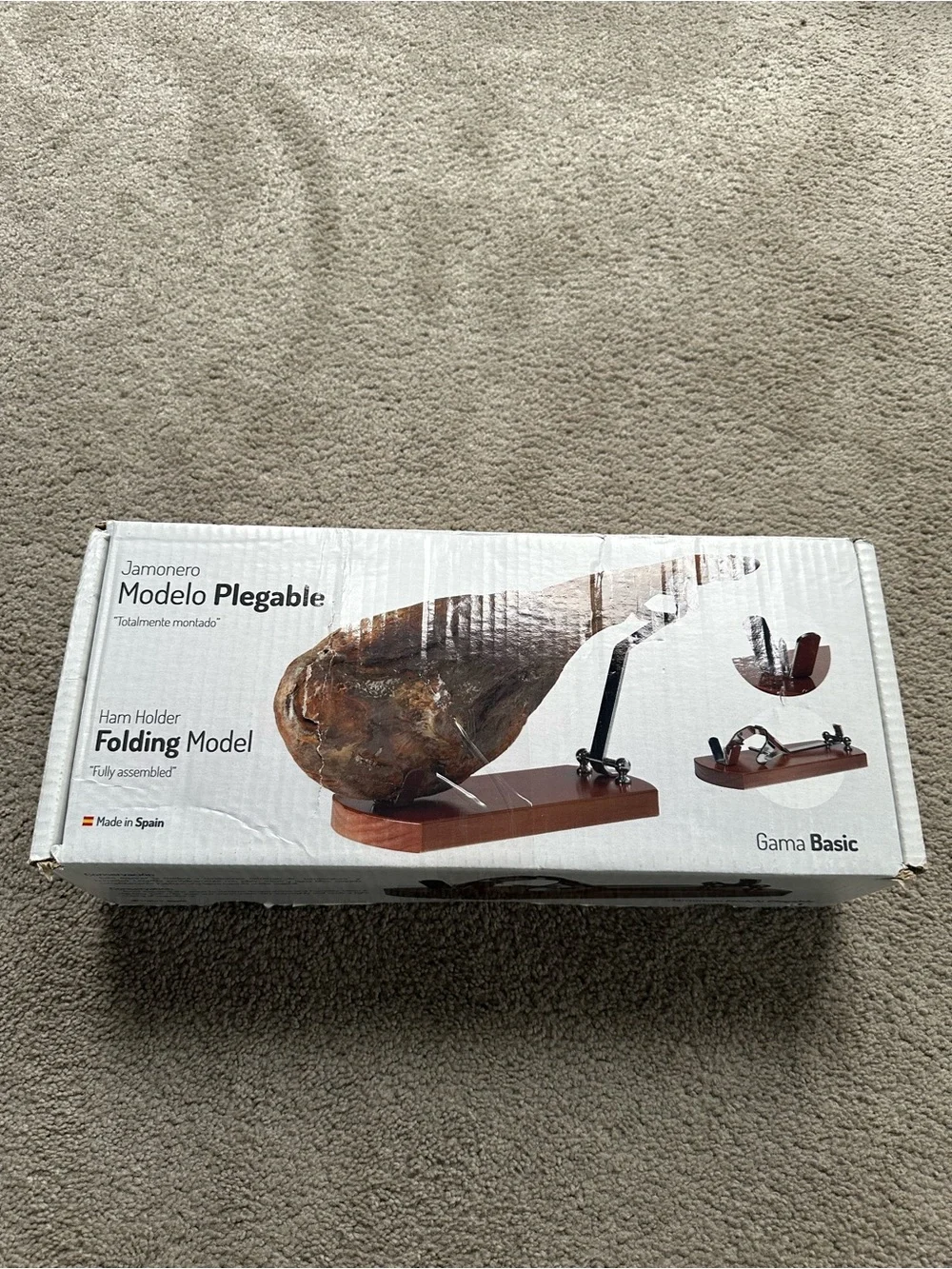 Jamonero Modelo Plegable ham holder Made In‎ Spain